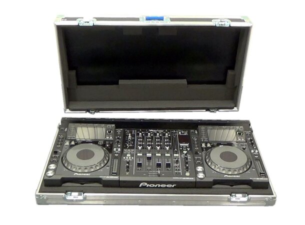 Flightcase Capro CDJ2000nxs2/DJM900nxs2 Hel flight til CDJ/DJM nxs2 
