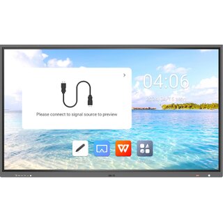 IQTouch TE1200U 65" Interactive Display 40p Touch, 4K UHD, 350Nits, Android12/14
