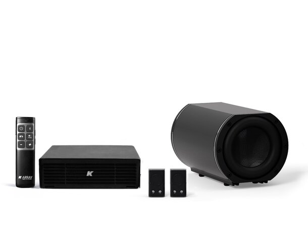 K-Array Azimut Professional Sound System Black, Bluetooth, WiFi, Spotify connect 