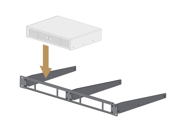 K-Array K-RACK24 Rackmount kit for up to 2 x KA02 I/KA04 