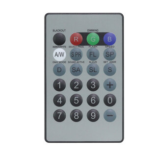 LEDJ Remote IR for LEDJ RGBW/RGBA