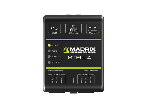 MADRIX® Stella 2-ports nettverks node