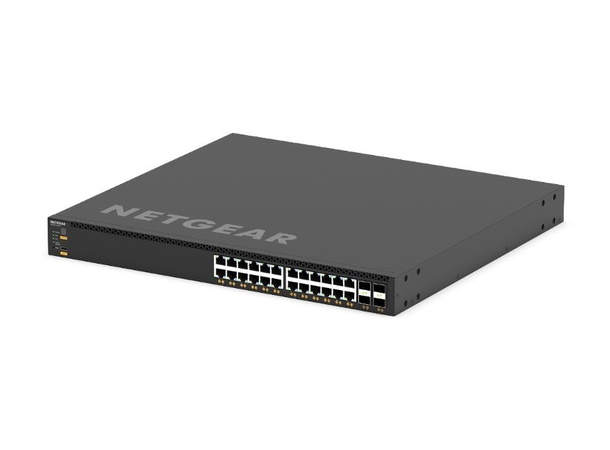 NETGEAR AV Line M4350-24X4V PoE+576W 24x10G PoE+, 4xSFP28 25G 