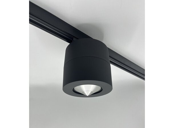 NewTec CONO canto SMART (svart) Trådløs høyttaler for lysskinner 