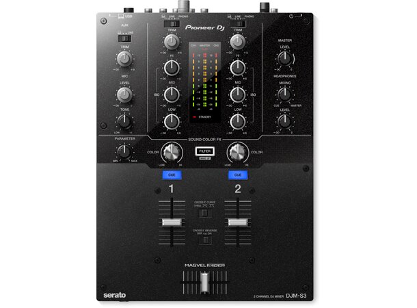 Pioneer DJ DJM-S3 DJ mikser for Serato DJ 