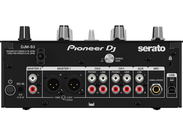 Pioneer DJ DJM-S3 DJ mikser for Serato DJ 