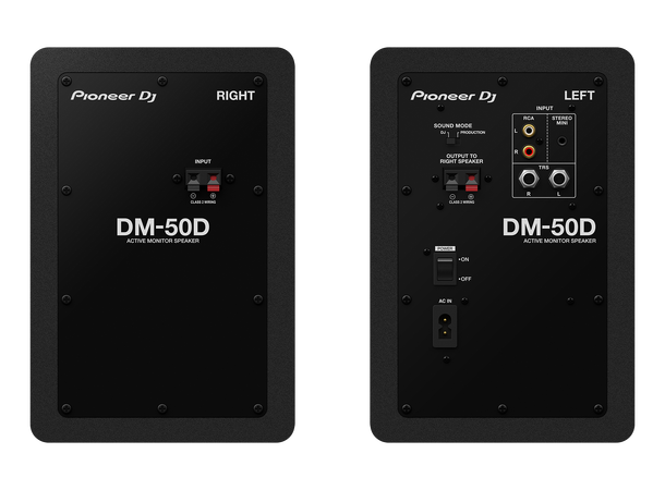 Pioneer DJ DM-50D 5" Monitor (par) 