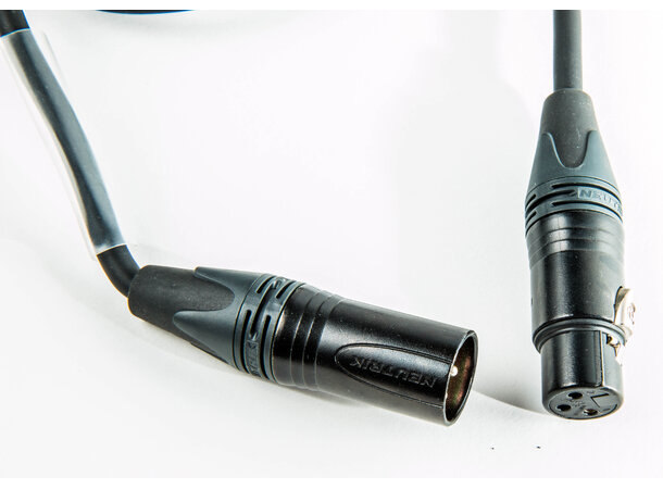 Procab PRA901, mikrofonkabel XLR Han - XLR Hun Myk, høykvalitetskabel