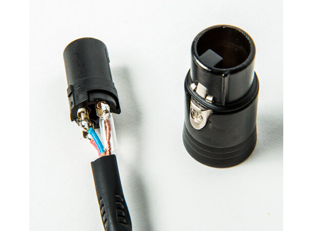 Procab PRA901, mikrofonkabel XLR Han - XLR Hun Myk, høykvalitetskabel