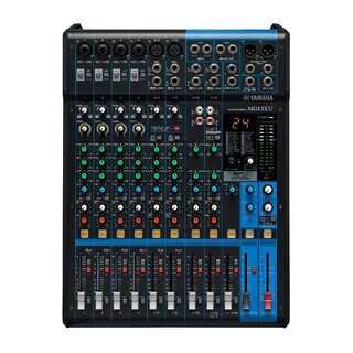 Yamaha MG12XU Analog mikser m/USB/fader 12 kanals mixer 6 mic/12 linje ink FX