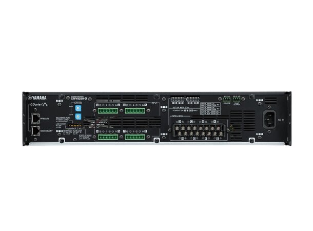 Yamaha XMV8280-D effektforsterker DANTE 8x 280w i 8 ohm med DANTE 
