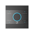 Audac NCP105/B PoE-veggkontroller, sort