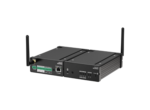 Audac NIO222 Dante™ breakout box 2x2 2 x Mic/Line inputs + 2 x Balanced Out 