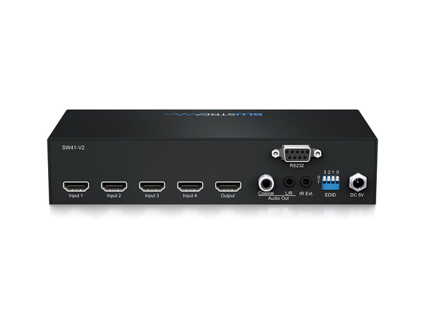 Blustream SW41AB-V2 4-kanals HDMI input switcher 