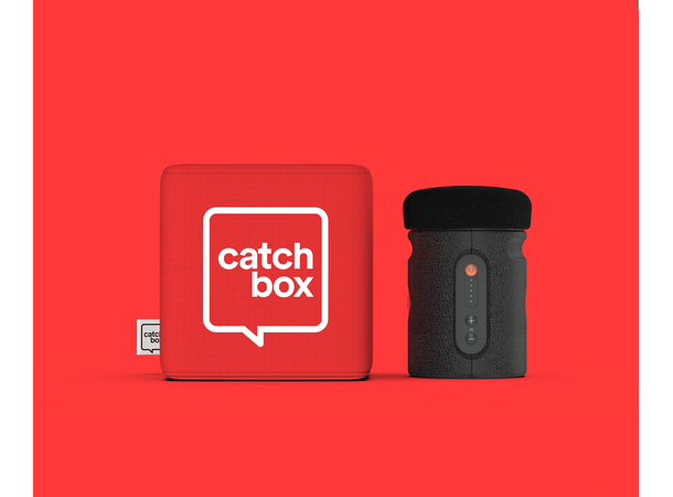 CatchBox PLUS Trådløs Mikrofon ink trådløs lader 