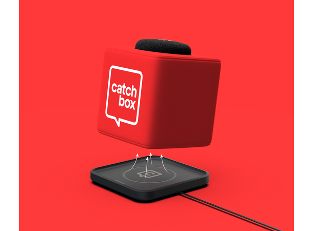 CatchBox PLUS Trådløs Mikrofon ink trådløs lader 
