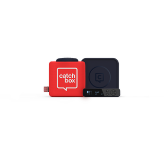 Catchbox Plus PRO Custom 1x Cube Dante. Valgfri farge & logo. Lader