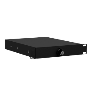 Caymon RDN110L  Rackskuff 10.5", 1 Unit Solid og stødig, sort utførelse