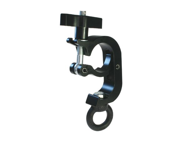 Doughty Trigger Clamp m/øyebolt M12 Sort 