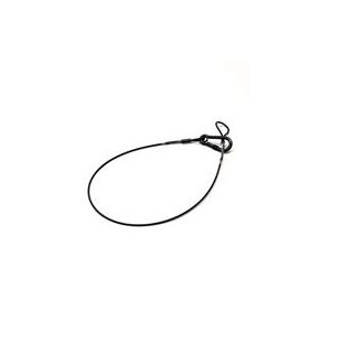 FS Sikkerhetswire svart 150cm 50 kg