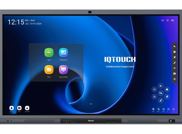 IQTouch QA1300 Pro 86" 40p touch, 4K, Android 13, NFC- Access 