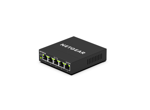 NETGEAR AV-Line NG-GS305E 5-Port Gigabit Ethernet SOHO Plus Switch 