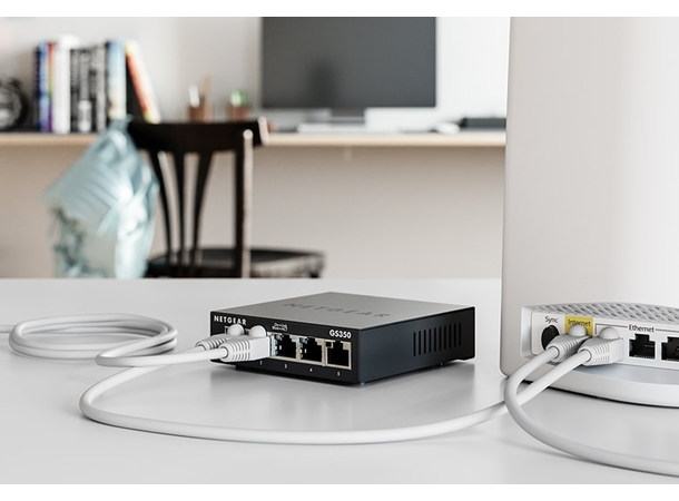 NETGEAR NG-GS305E Smart Managed Switch 5-Port Gigabit Ethernet SOHO Plus Switch 