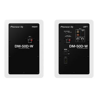 Pioneer DJ DM-50D-W, hvit 5" Monitor (par)