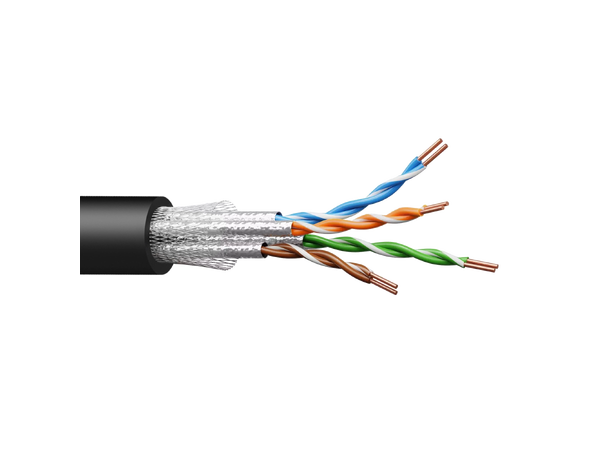 Procab CSD575 CAT7 S/FTP Slimline networking cable, 9 lengder 