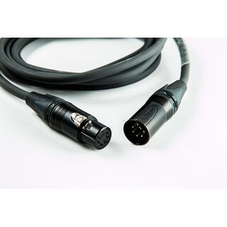 Procab PRD955, DMX-kabel, 5pin Premium DMX-AES/EBU, XLR Han-XLR Hun