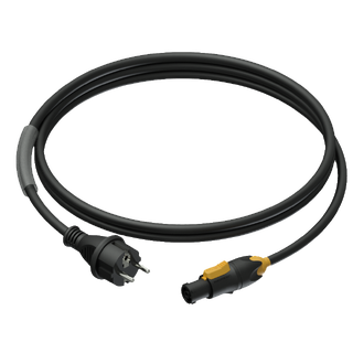 Procab PRP433/3 Schuko - PowerconTRUE1 Schuko male to PoweCON TRUE1 3m