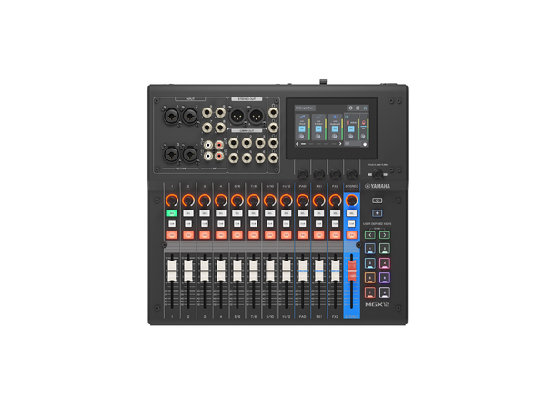Yamaha MGX12 18-kanals digital mikser 12 inputs. 4 mic + 4 stereo. Touch. Sort 