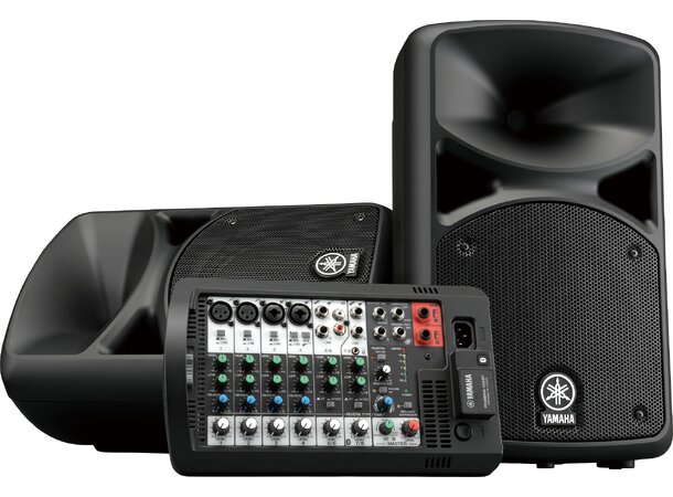 Yamaha Stagepas 400BT høyttalerpakke 400 (200w+200w) med mixer og blåtann