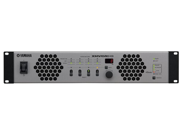 Yamaha XMV4140-D effektforsterker DANTE 4x 140w i 8ohm med DANTE 