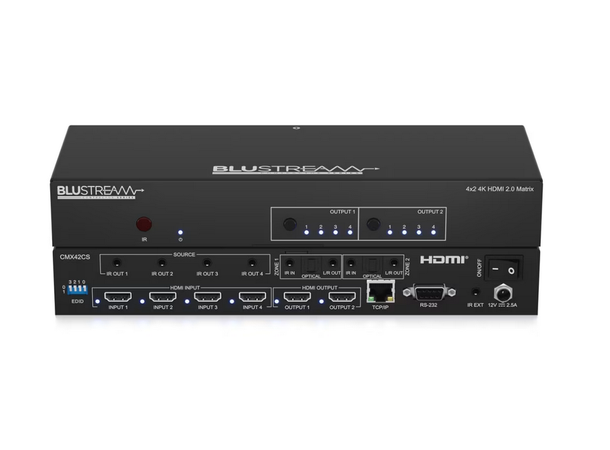 Blustream CMX42CS 4x2 4K HDMI 2.0 Matrix 