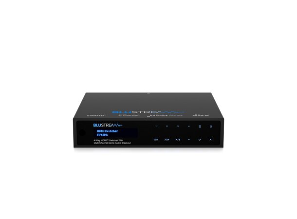 Blustream SW42DA Dante 7.1 Multi-Format Presentation Switcher 