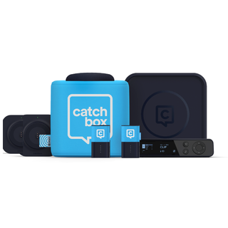 Catchbox Plus PRO Custom 1 cube + 2 clip Dante. Valgfri farge & logo. Inkl ladere