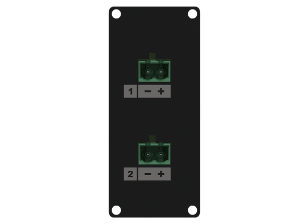 Caymon Casy 1 space 2x 2pin terminal Speaker level 2x 2-pin 