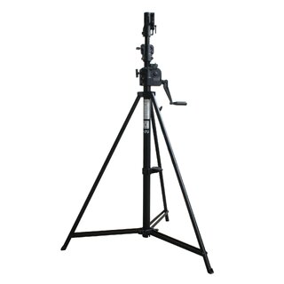 Doughty Easy Lift Winch Stand (Black) Height 3.80m, SWL: 30kg (TUV)