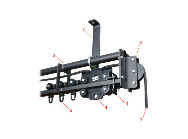 Doughty Sixtrack snorkit til sceneteppe 5 meter kit til sceneteppe 