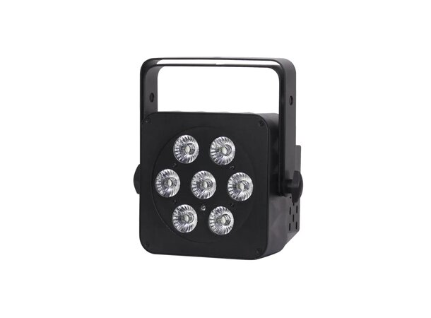 LEDJ Slimline 7Q5 7x5W Quad LED RGBW, 3-Pin XLR in/ut 