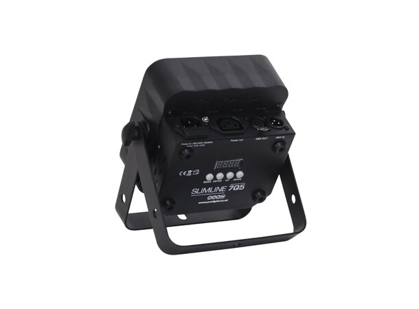 LEDJ Slimline 7Q5 7x5W Quad LED RGBW, 3-Pin XLR in/ut 