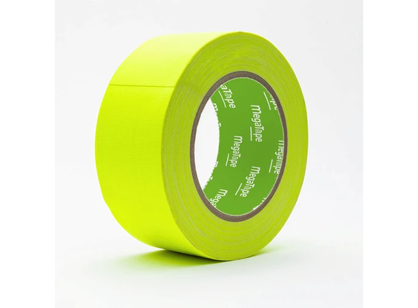 Megatape UT120, 5 farger Fluorescerende ducttape 19/25 