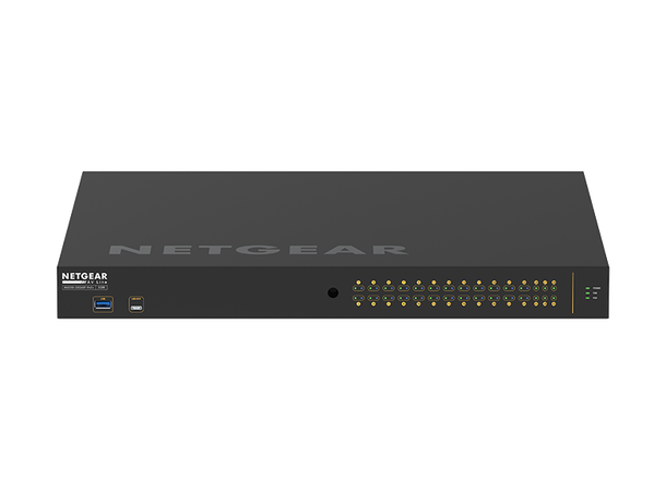 NETGEAR AV Line M4250-26G4XF-PoE+ 24 port (24x PoE+ 480E), 4xSFP+ Managed 