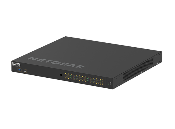 NETGEAR AV Line M4250-26G4XF-PoE+ 24 port (24x PoE+ 480E), 4xSFP+ Managed 