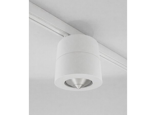 NewTec CONO canto SMART (hvit) Trådløs høyttaler for lysskinner 