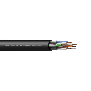Procab CAT6A U/FTP 305m CPR Cat 6A FTP cable for installation AWG23