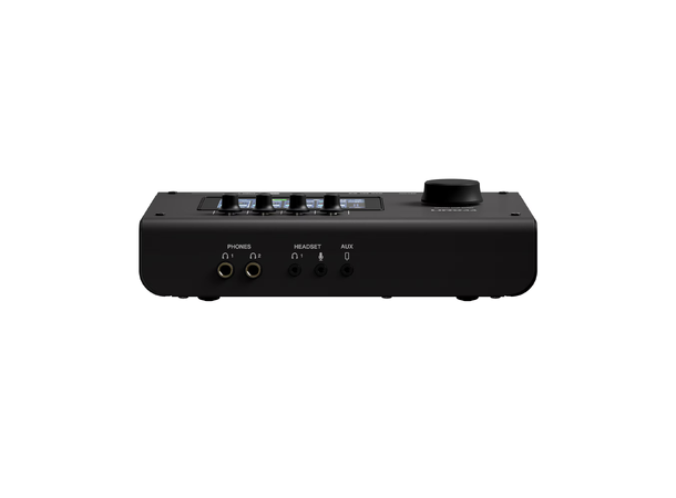 Yamaha URX44 USB-C lydkort 2 farger. 6-inn/4-ut 