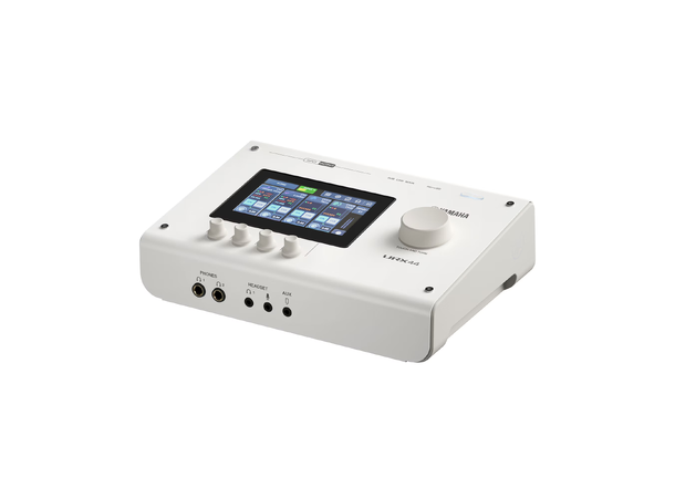 Yamaha URX44 USB-C lydkort 2 farger. 6-inn/4-ut 