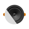 Audac CENA306I/W SpringFit™ 2,5", hvit Innfellingshøyttaler 6W/3W@100V